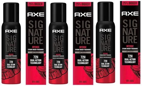 Buy Axe Signature Intense Long Lasting No Gas Deodorant Bodyspray For