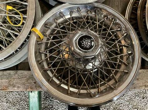 (3) Wire Spoked Hubcaps - Maring Auction Co LLC