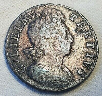 William Iii Half Penny Copper Coin Nicely Toned Lot Hp Ebay