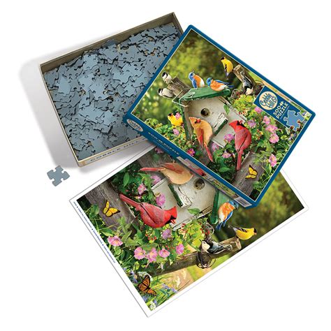 Puzzle Pièces XXL Maison d Oiseaux d Été Cobble Hill 45068 500 pièces