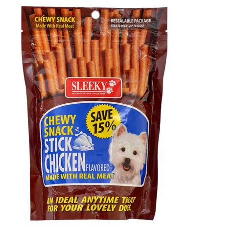 Sleeky Chewy Stick Chicken Flavored 175g 50g Southmin Consumers Inc