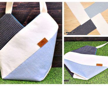 Diy One Piece Fabric Quilt Bag Free Sewing Pattern Video In