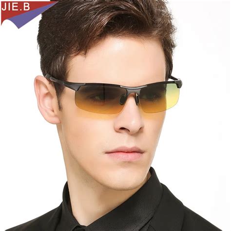 2019 Aluminum Magnesium Men Sunglasses Polarized Sports Driver Night