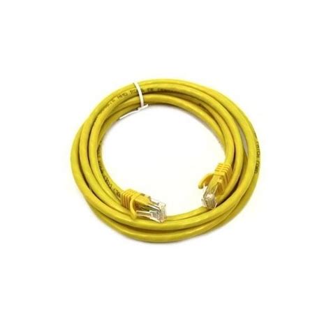 Cabo De Rede RJ45 Equip Cat 6 UTP Amarelo 7 5m 625465 KuantoKusta