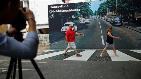 Beatles Fans Come Together on Abbey Road for a 50-Year Anniversary - The New York Times