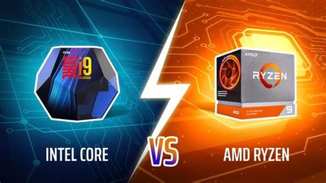 Intel Core Vs AMD Ryzen CPUs Benchmarks Comparison In 2020 Intel