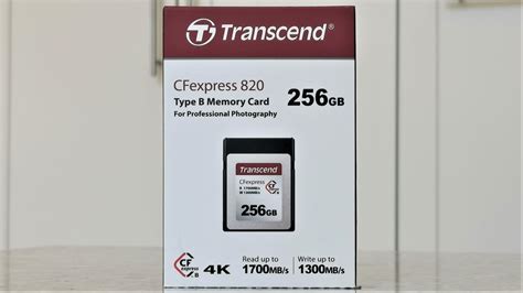 Transcend CFexpress 820 Type B Memory Card Review The SSD Review