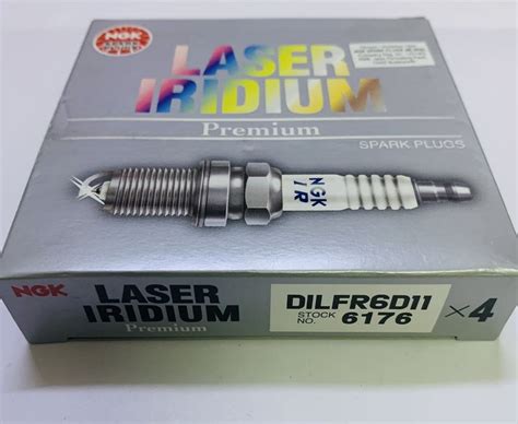 ORIGINAL DILFR6D11 4696 NGK LASER IRIDIUM SPARK PLUG TOYOTA VIOS