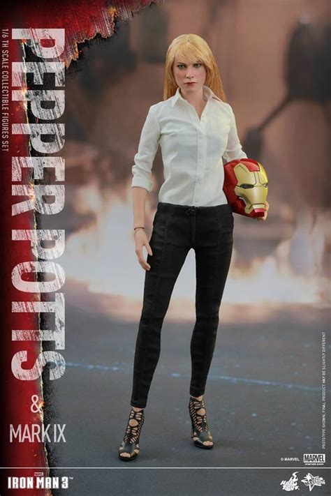 Iron Man Pepper Potts And Mark Ix Armor By Hot Toys The Toyark News