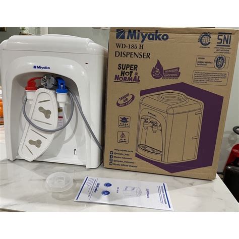 Jual Miyako Dispenser Hot Normal WD 185 H Water Murah Shopee Indonesia