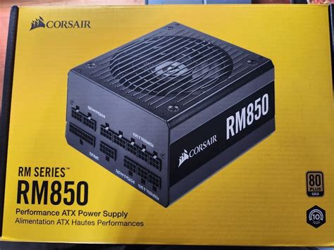 Corsair RM Series RM850 850 Watt 80 PLUS Gold Certified Fully Modular