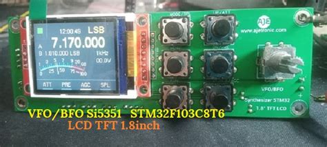 Dds Vfo Si5351 With STM32F103C8T6 Share PCBWay 43 OFF