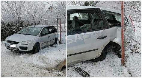 Foto Accident Cu Victime N Jude Ul Satu Mare S A Oprit Cu Ma Ina