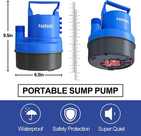 Snapklik Portable Sump Pump Submersible Hp Utility Sump Pump