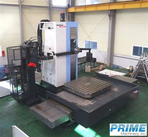 Used Doosan Dbc Ii Boring Mills Horiz Table Type N C Cnc