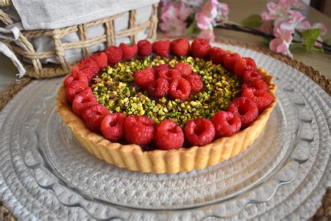 Crostata Frangipane Pistacchio E Lamponi Dolci Delyzie