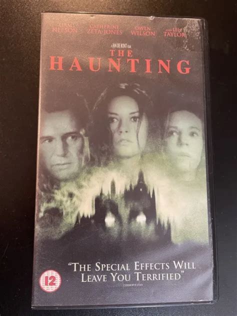 THE HAUNTING VHS 1999 Liam Neeson Catherine Zeta Jones Owen Wilson