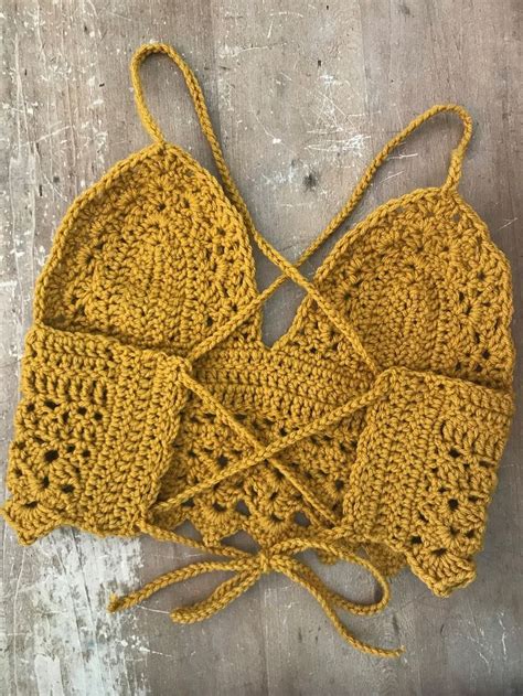 CROCHET PATTERN Coachella Inspired Boho Crochet Halter Top By