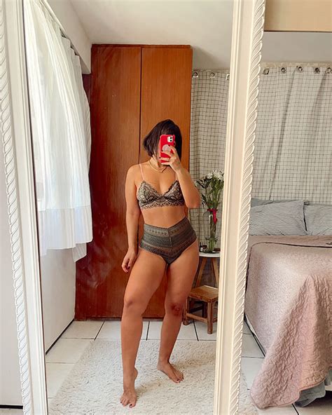 Conjunto lingerie top bicolor verde rosa calcinha verde cintura alta vovós Janinha