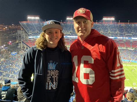 1st 49er game after being a fan for 33 years (sorry my kid is a loser