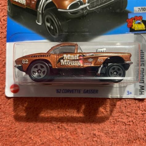 Mattel Toys Hot Wheels 62 Corvette Gasser Poshmark
