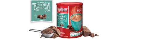 Amazon Nestle Fat Free Rich Milk Chocolate Hot Cocoa Mix Oz Canister Pack Of