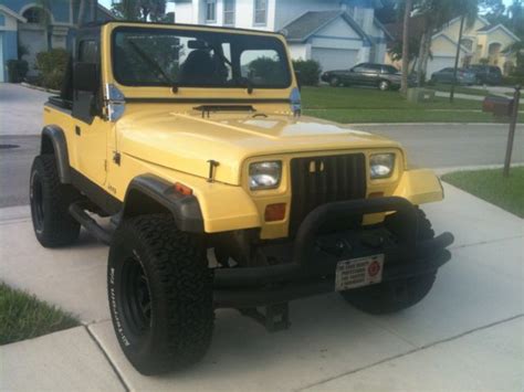 Beautiful 1989 Jeep Wrangler Yj Islander For Sale Jeep Wrangler Islander 1989 For Sale In