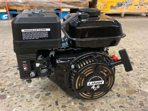 Lifan LF160F AQ 4 HP 118cc 4 Stroke OHV Industrial Grade Gas Engine