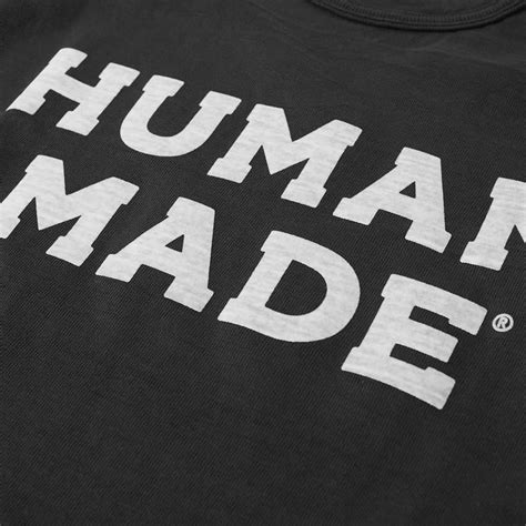 Human Made Type Logo Tee Black | END. (US)