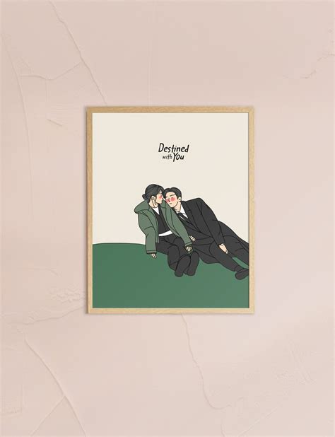 K-drama Destined With You Printable Illustration - Etsy