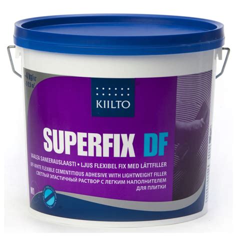 Plyteli Klijai Kiilto Superfix Df Elastingi Nedulkantys Baltos Sp