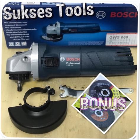 Jual Bosch Mesin Gerinda Tangan Angle Grinder Gws Gws