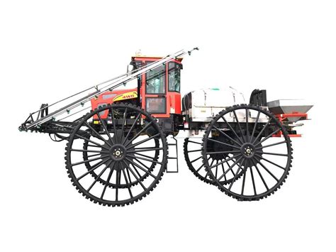 The 3wpz 1200 Self Propelled Boom Sprayer For High Crop Spraying Boom