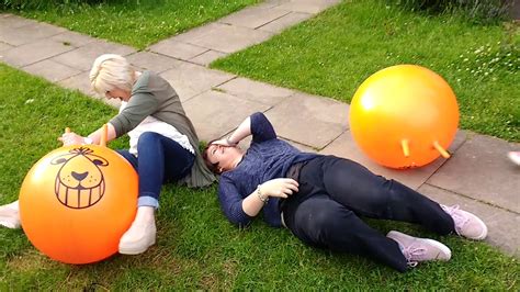 Space Hopper Race 2018 Style Youtube