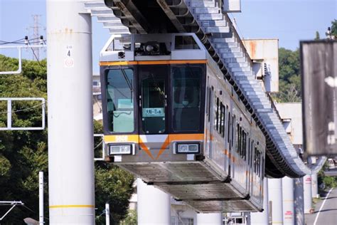 湘南モノレール5000系電車 5608 湘南深沢駅 鉄道フォト・写真 By コーちゃんさん レイルラボraillab