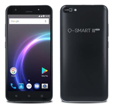 Myphone Q Smart Iii Plus Smartfon Ze Starterem Tubiedronka Za Z