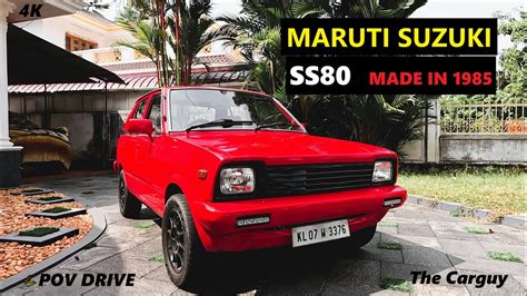 1985 Model Maruti Suzuki Ss80 Maruti 800 Pov Driving Vintage Car