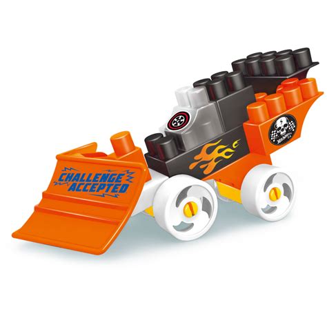 Детский развивающий конструктор Bauer Hot Wheels Серия Musculz Trashy