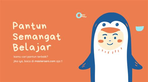 Pantun Semangat Belajar Master Seni