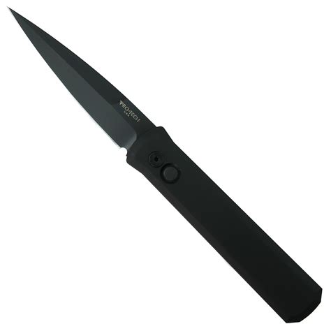 Pro Tech Godfather Swat Tactical Auto Knife 154cm Black Blade Bladeops