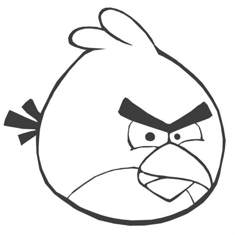 Dibujos Faciles Para Dibujar Colorear Y Pintar Angry Birds 1