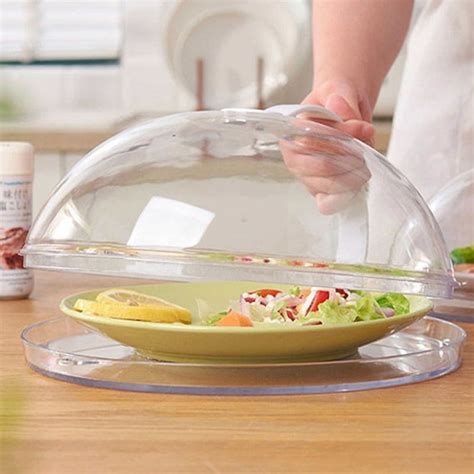 Microwave Splatter Cover for Food Clear Like Glass Microwave Splash ...