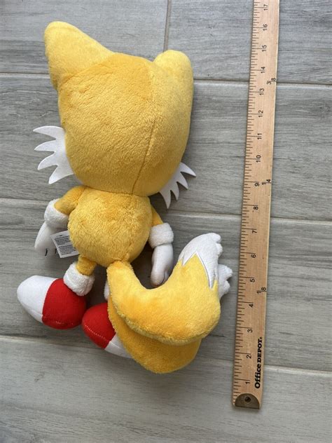 Mavin | Sonic the Hedgehog Classic Tails Plush Tomy SEGA 12" Fox T22361