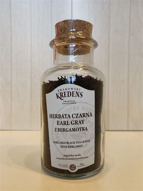 HERBATA CZARNA EARL GRAY Z BERGAMOTKĄ Krakowski Kredens Delikatesy online