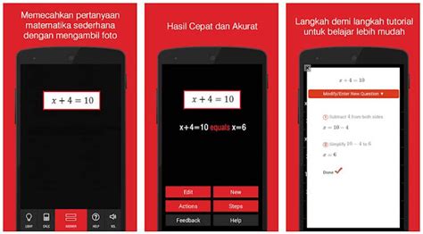 Aplikasi Penjawab Soal Matematika Dengan Cara Di Foto