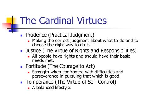 Ppt Chapter Six The Virtues Cultivating Character Powerpoint