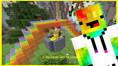 Rainbow Build Battle Minecraft Mini Game Youtube