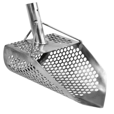 Dune Orca 115x8 Stainless Steel Sand Scoop With 10mm Holespointed Tip