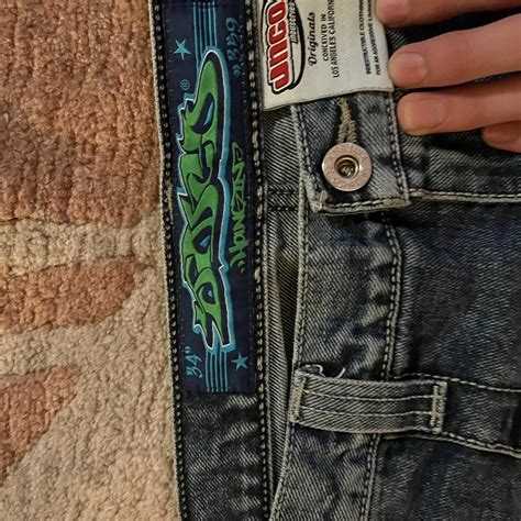 Classic Jnco Hanging Dark Stone 34 Leg Opening H O Depop