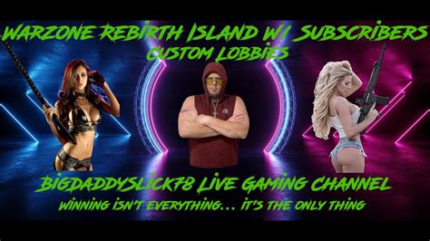 🔴 Live Warzone Custom Games Rebirth Island With Subscribers Call Of